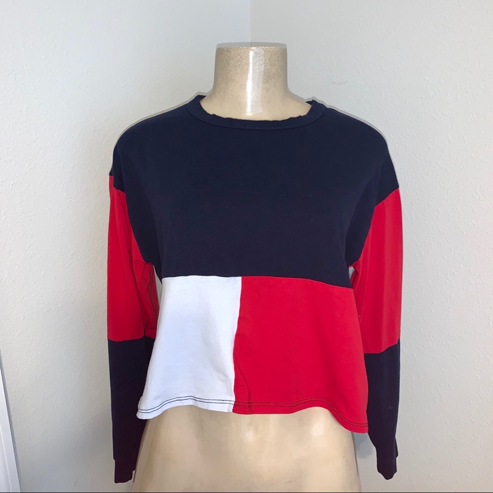 COLORBLOCK Crop Top